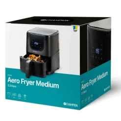 Medium 3,5L 1500W AF220 Svart