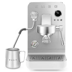 Minipro EMC02WHMEU Manuell med Mjölkskummare, Vit