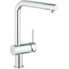 Minta 32168 Engreppsblandare Krom med Svängbar Pip & StarLight