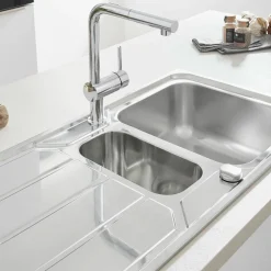 Minta 32168 Engreppsblandare Krom med Svängbar Pip & StarLight
