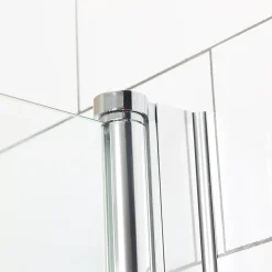 Mångsidig 45° Dörr Delvis Frostat Glas