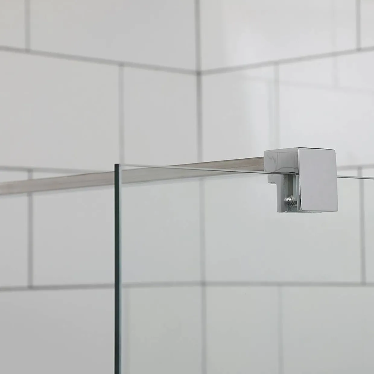 Mångsidig Rak Vägg Delvis Frostat Glas
