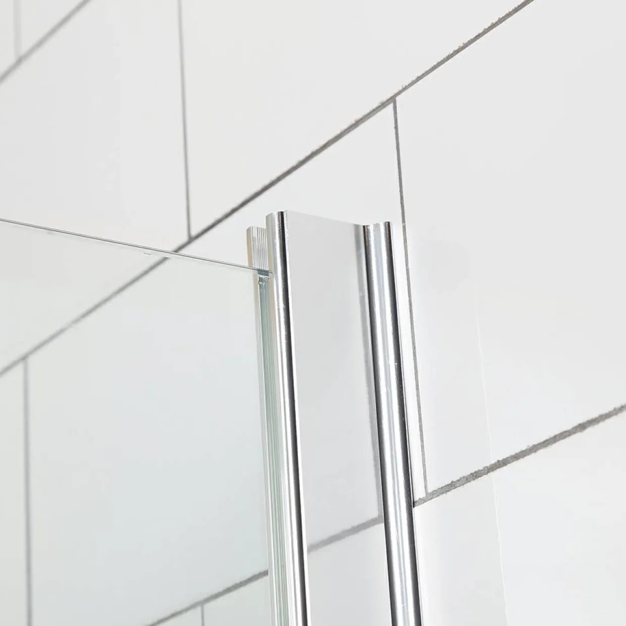 Mångsidig Rak Vägg Delvis Frostat Glas