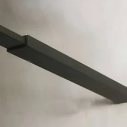 Mångsidig Rak Vägg Klar glas + Rak Dörr Mellan Vägg Svart
