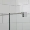 Mångsidig Rak Vägg + Rak Dörr Mellan Vägg Delvis Frostat Glas