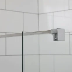Mångsidig Rak Vägg + Rak Dörr Mellan Vägg Delvis Frostat Glas