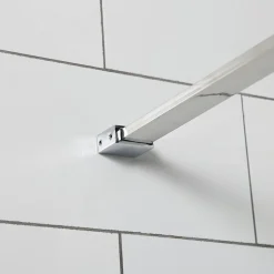 Mångsidig Rak Vägg + Rak Dörr Mellan Vägg Delvis Frostat Glas