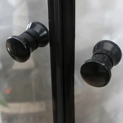 Mångsidig Rund Dörr 45° Svart