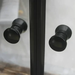 Mångsidig Rund Dörr 45° Svart