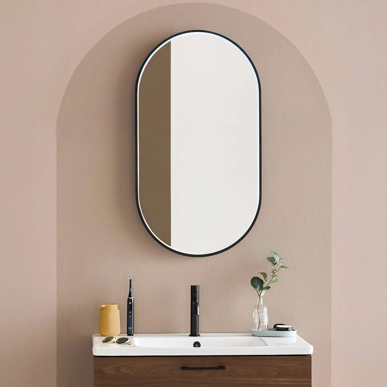 Mood Oval med LED-belysning