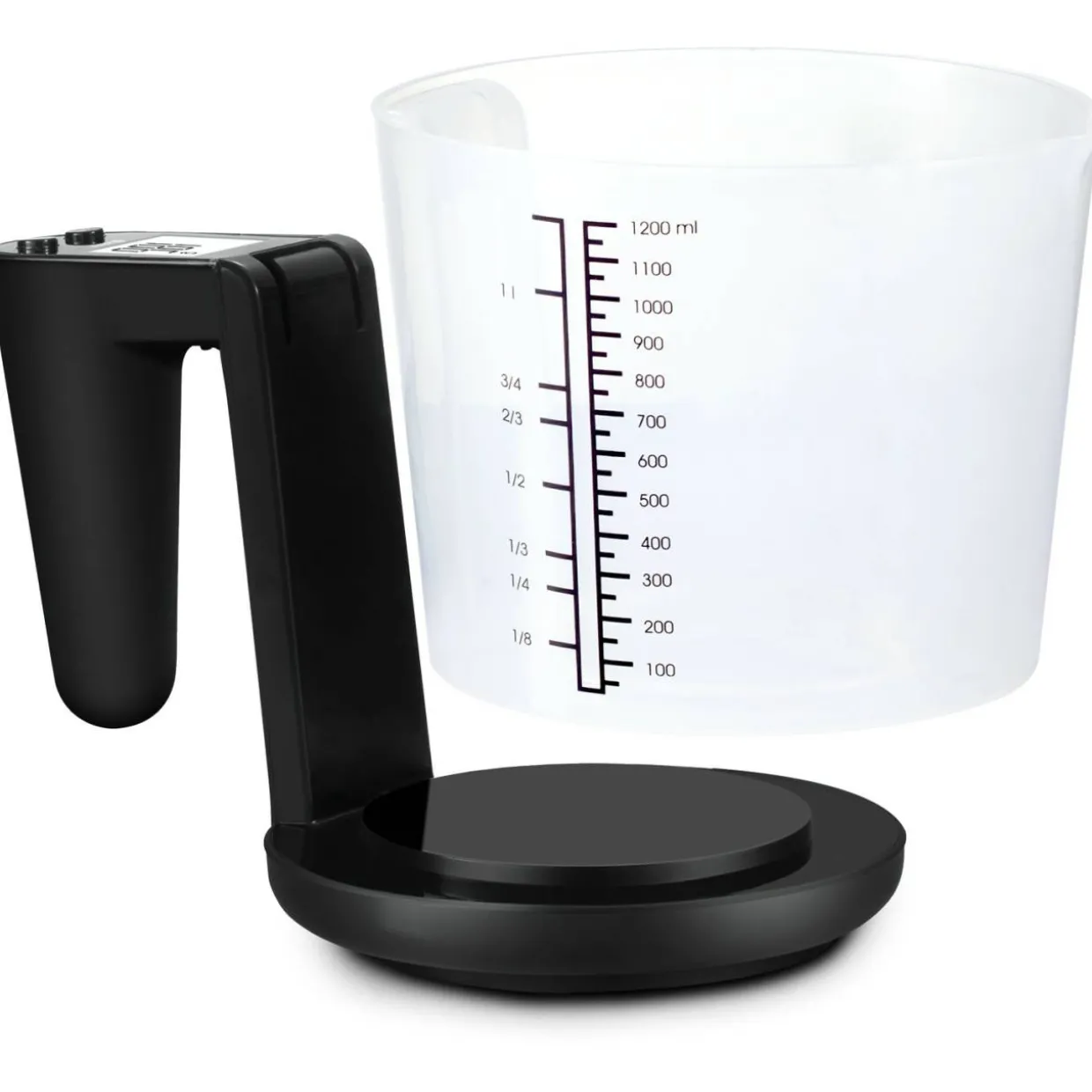 Måttbägare 3kg 1200ml KV310 Svart