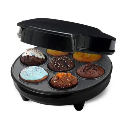 Muffin Maker 7 Muffins Ceramic 700W Svart