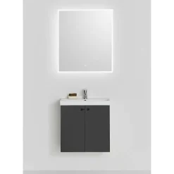 Neat 550 med Luckor och Spegel Store Square LED