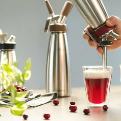 Nitro Whip Stål 1L för Nitrokaffe, Te & Cocktails