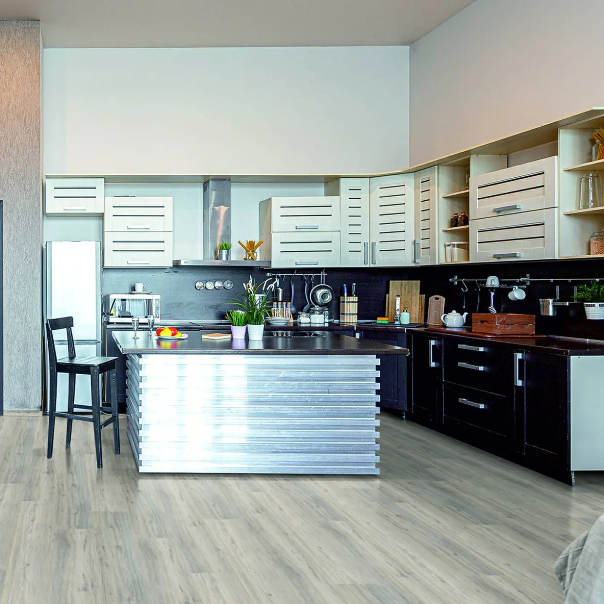 Nordic Oak Silver Vinylklick