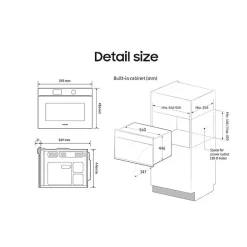 NQ5B5713GBK Series 5 Smart Cooking 50L Svart