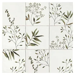 Olivia dekor grön 15x15