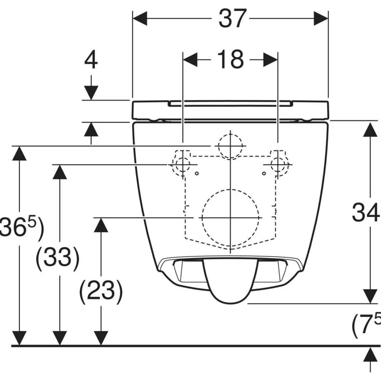 ONE Turboflush Rimfree