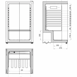 Polar Collection 115 L SC130-W