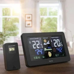 Premium Trådlös Termometer med WiFi & Multigivare Svart