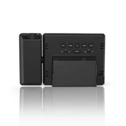 Projektion Plus Charge Digital Klocka med Projektor Svart