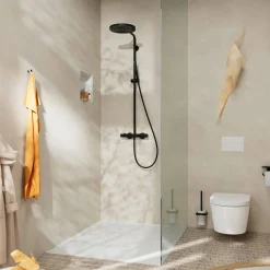 Pulsify S Puro Showerpipe 260 1jet med Ecostat Fine 160cc