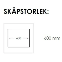 Radius 550 BX Rostfri Stål