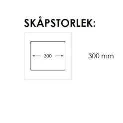 Radius 230 BX Rostfri Stål Diskho Kök