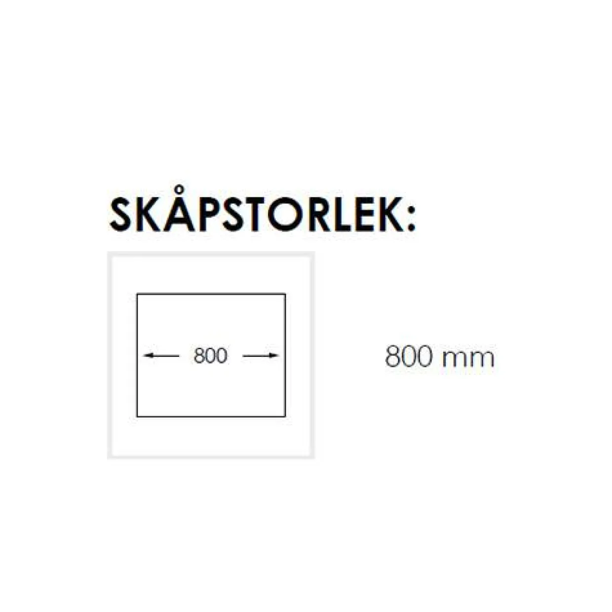 Radius 80 K X Nickel - Rostfritt Stål för Kök & Tvättstuga