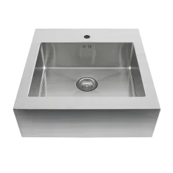 Radius Solid 500 för Kök och Tvättstuga, Rostfri