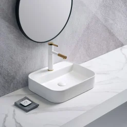 Rektangulärt Vägghängt/Ovanpåliggande