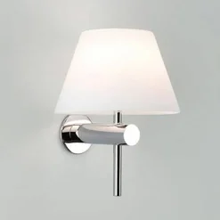 Roma Vägglampa i Krom Dimbar