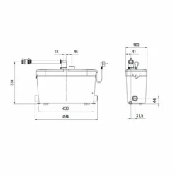 Saniaccess Pump