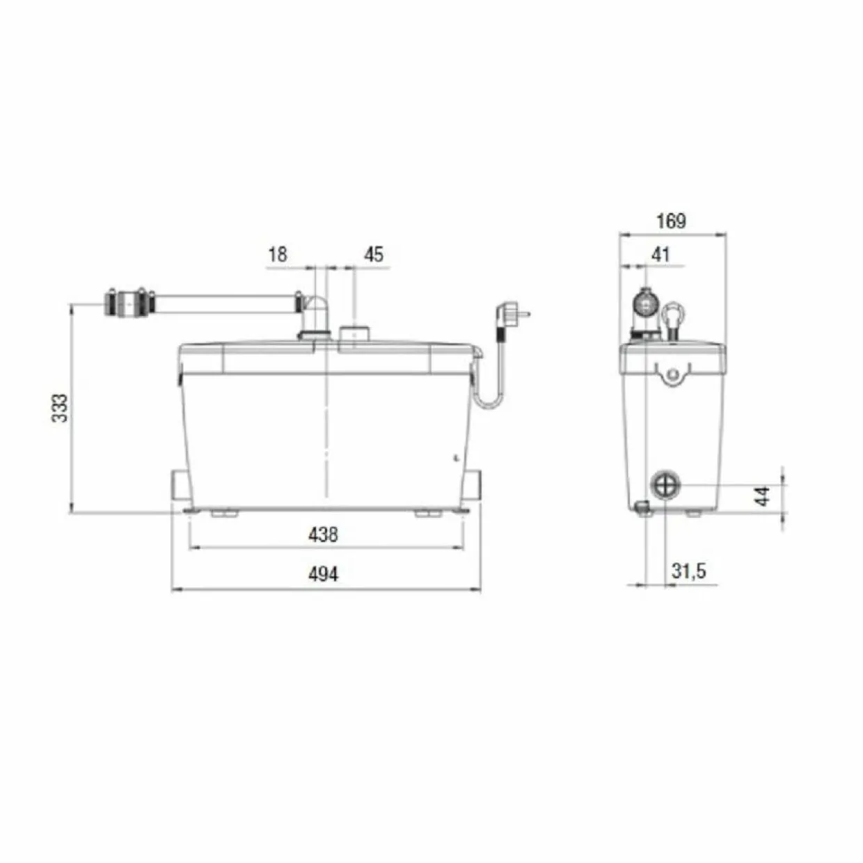 Saniaccess Pump