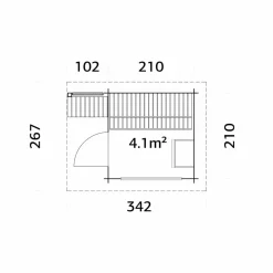 Sanna 4,4 m2