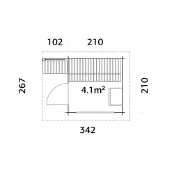 Sanna 4,4 m2