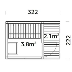 Sarah 7,1 m2