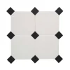 Sekel Oktagon Bianco 15x15 cm