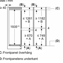 Serie 2 KBN96NSE0 XXL med Två Kylsystem För Optimal Nedkylning