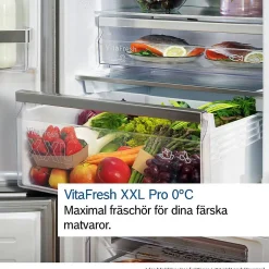 Serie 4 KBN96VSE0 XL med Två Kylsystem För Optimal Nedkylning