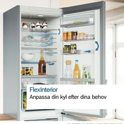 Serie 6 KGN39AIAU Rostfri med LED-Belysning