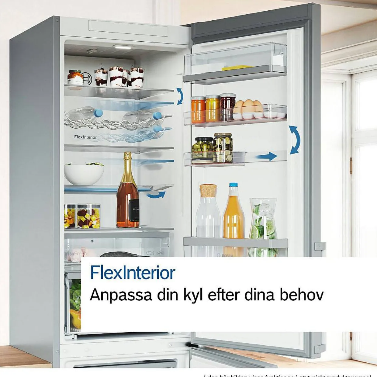 Serie 6 KGN39AIAU Rostfri med LED-Belysning