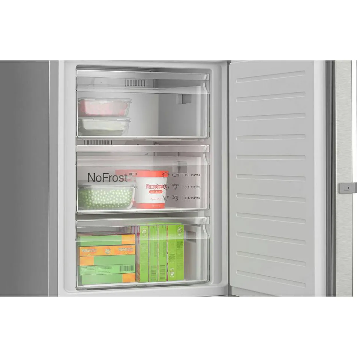 Serie 6 KGN39AIAU Rostfri med LED-Belysning