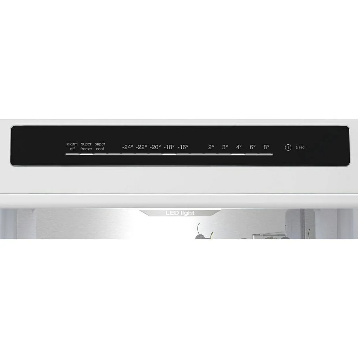 Serie 6 KGN39AIAU Rostfri med LED-Belysning