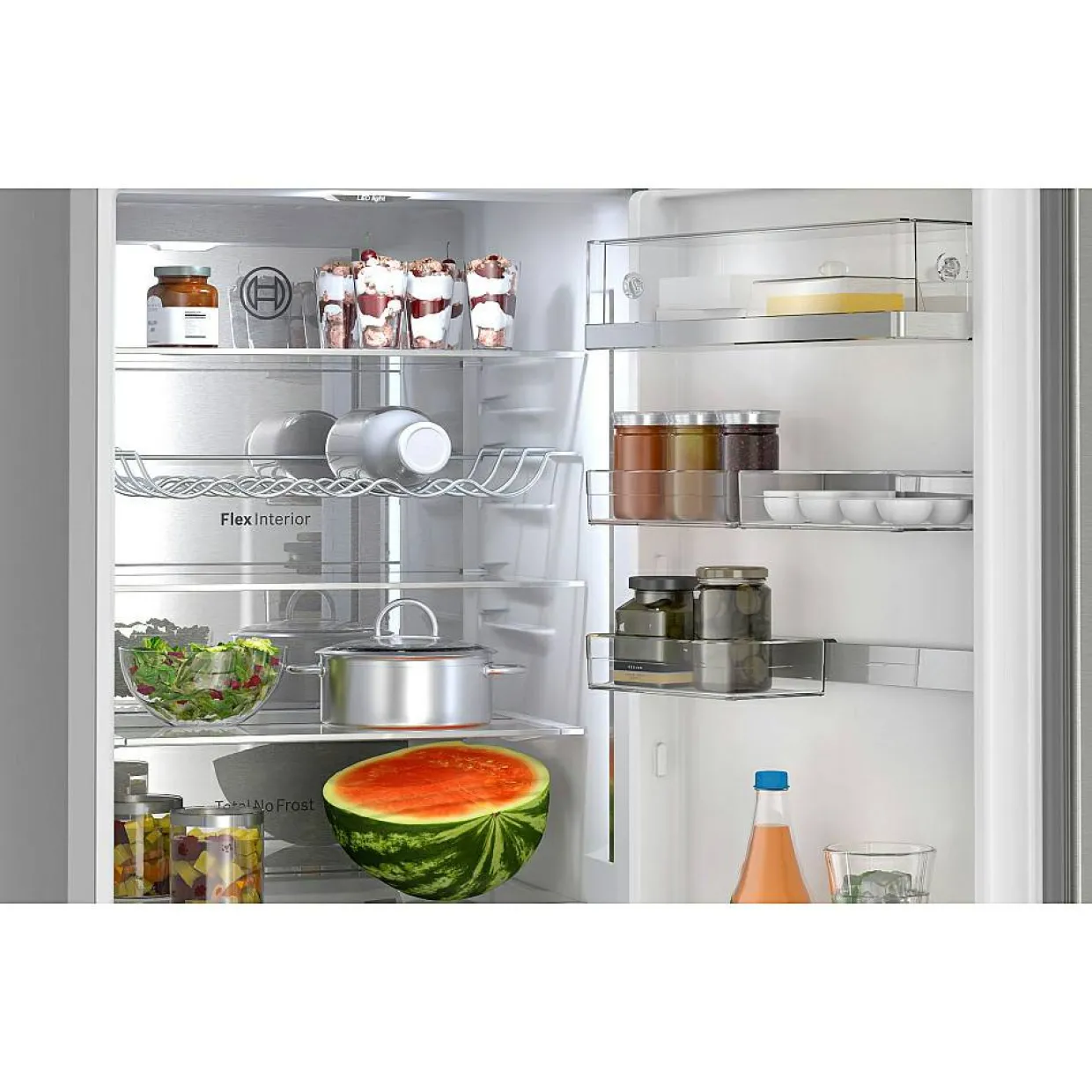 Serie 6 KGN39AIAU Rostfri med LED-Belysning