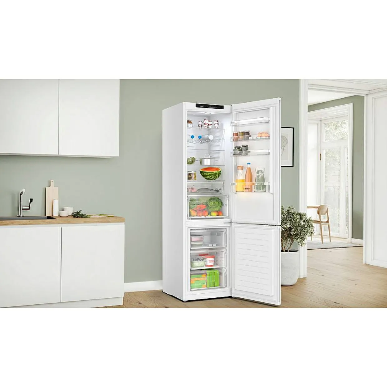 Serie 4 KGN392WDF Vit Med Smart Förvaring