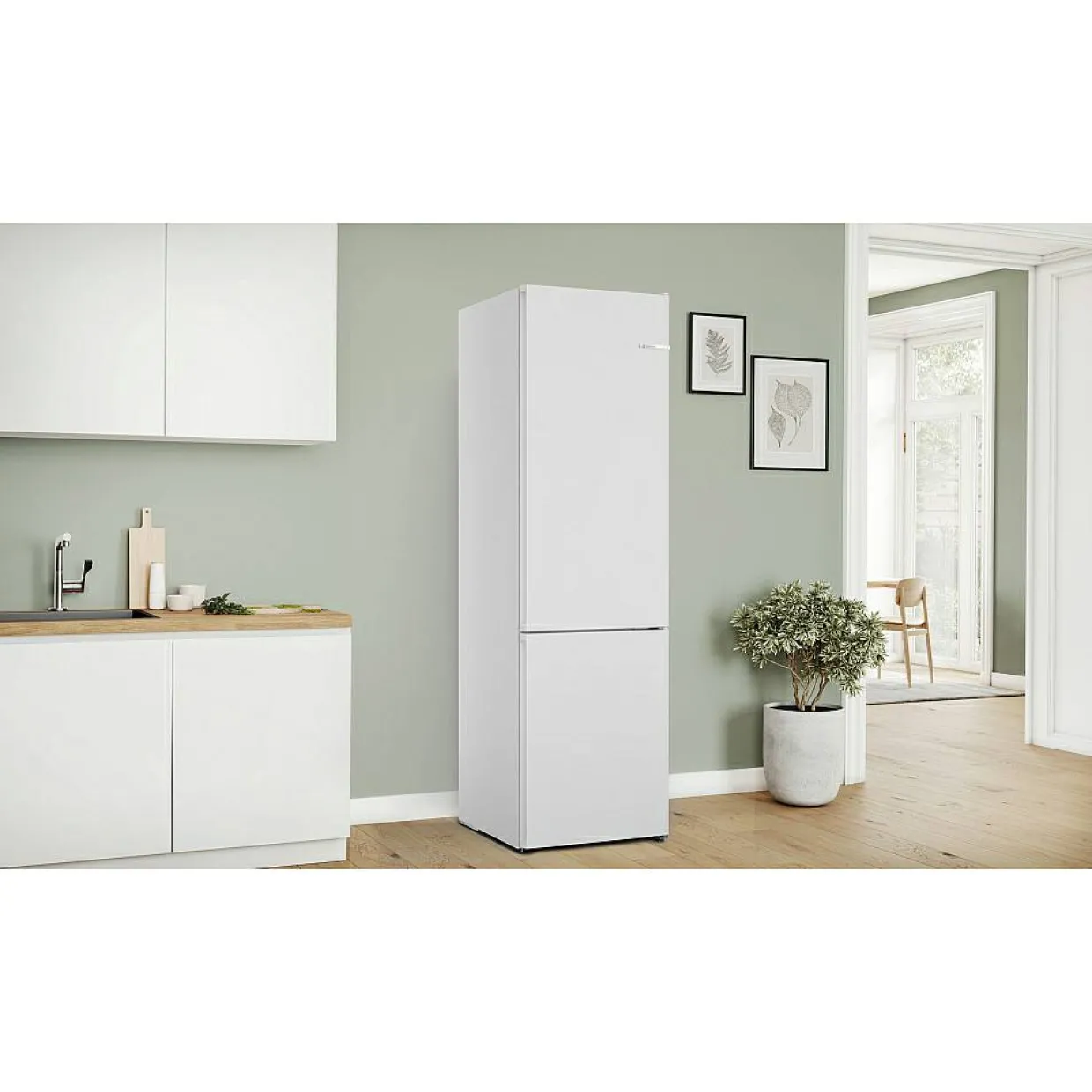 Serie 4 KGN392WDF Vit Med Smart Förvaring