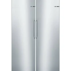 Serie 4 KSV33VLEP + GSN33VLEP 176 cm Rostfri Look