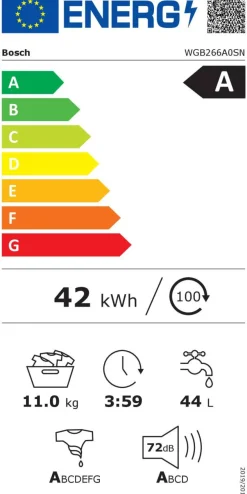 Serie 8 WGB266A0SN 11 Kg