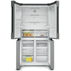 Side by Side Serie 4 KFN96VPEA French Door Silver